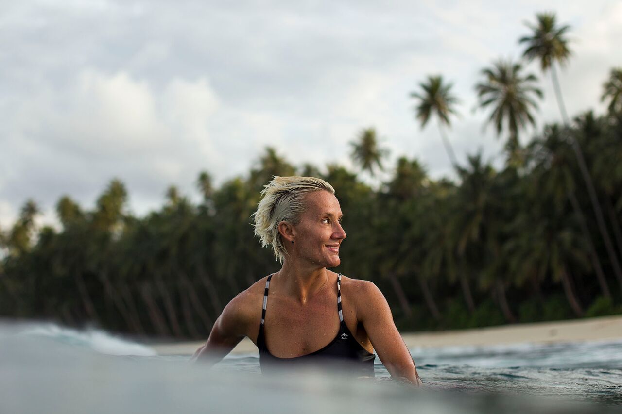 Keala Kennelly ambassador for Surfers for Climate