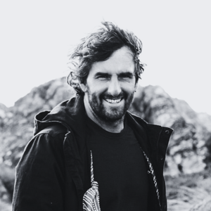 Johnny Abegg co-founder of Surfers For Climate