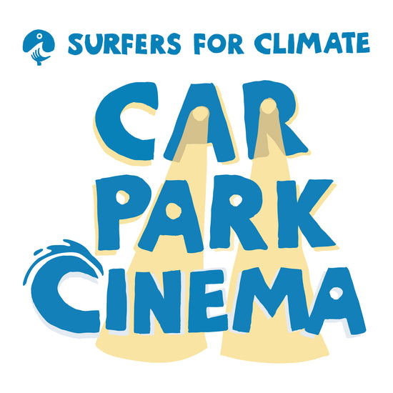 Surfers for Climate program Car Park Cinema logo