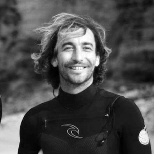 Jordie Campbell board member of Surfers For Climate
