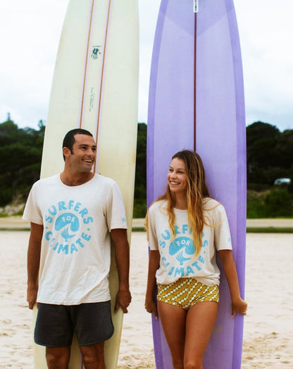 Surfers for Climate Premium Hemp Tee